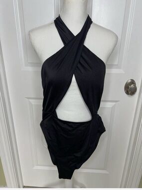 Victoria's Secret Black Multi Wear One-Piece Swimsuit